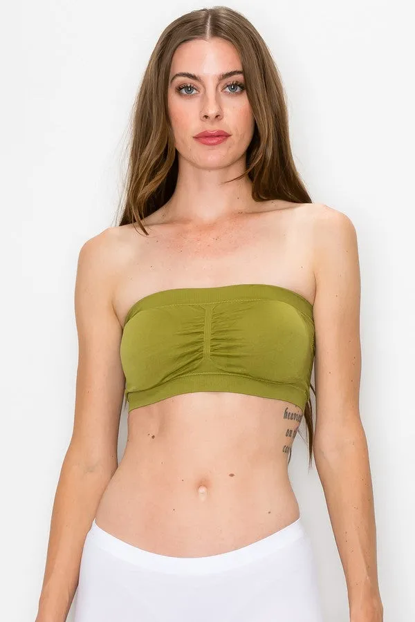 Bandeau Bra Olive