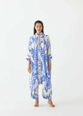 Blue Aphrodite Kimono & Pants