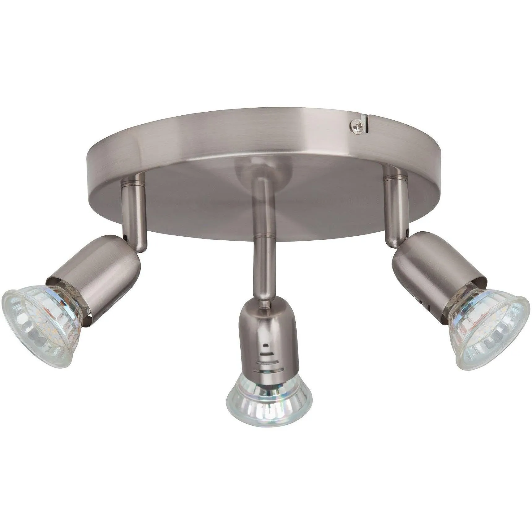 Brilliant 3 Light 6W Loona LED Spotlight - Iron | G28834/13