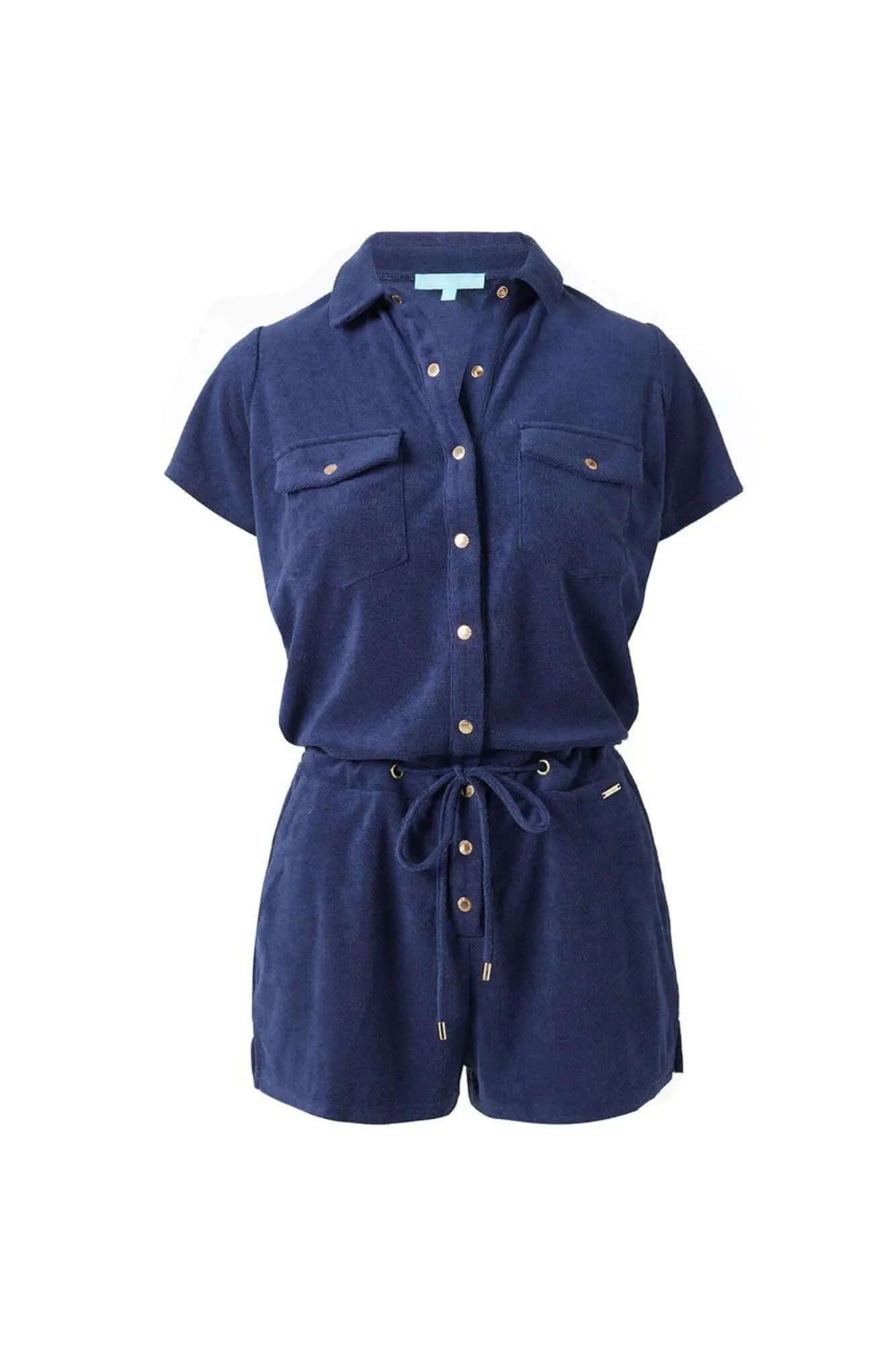 Cheryl Romper in Navy