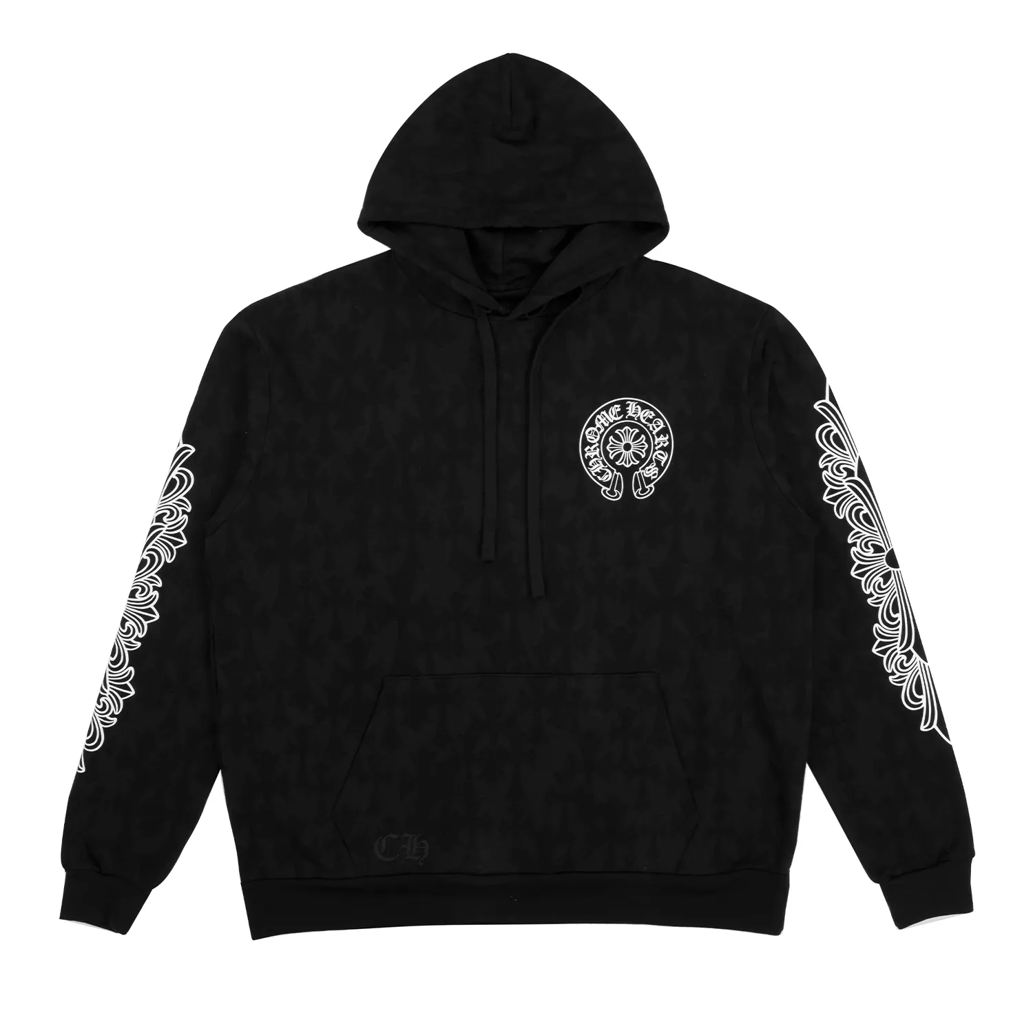 Chrome Hearts Cemetery Cross Sweatshirt Black