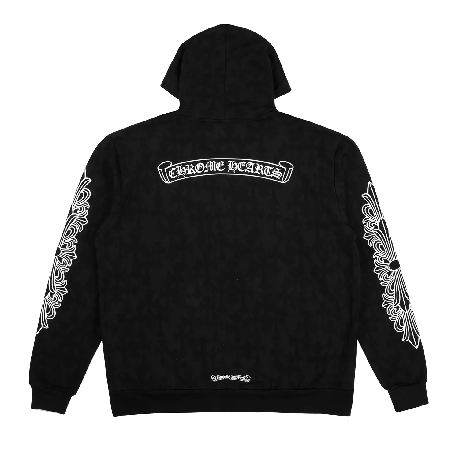 Chrome Hearts Cemetery Cross Sweatshirt Black