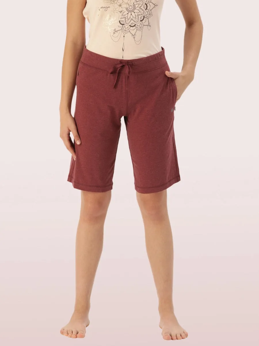 City Shorts | Cotton Knee Length Shorts