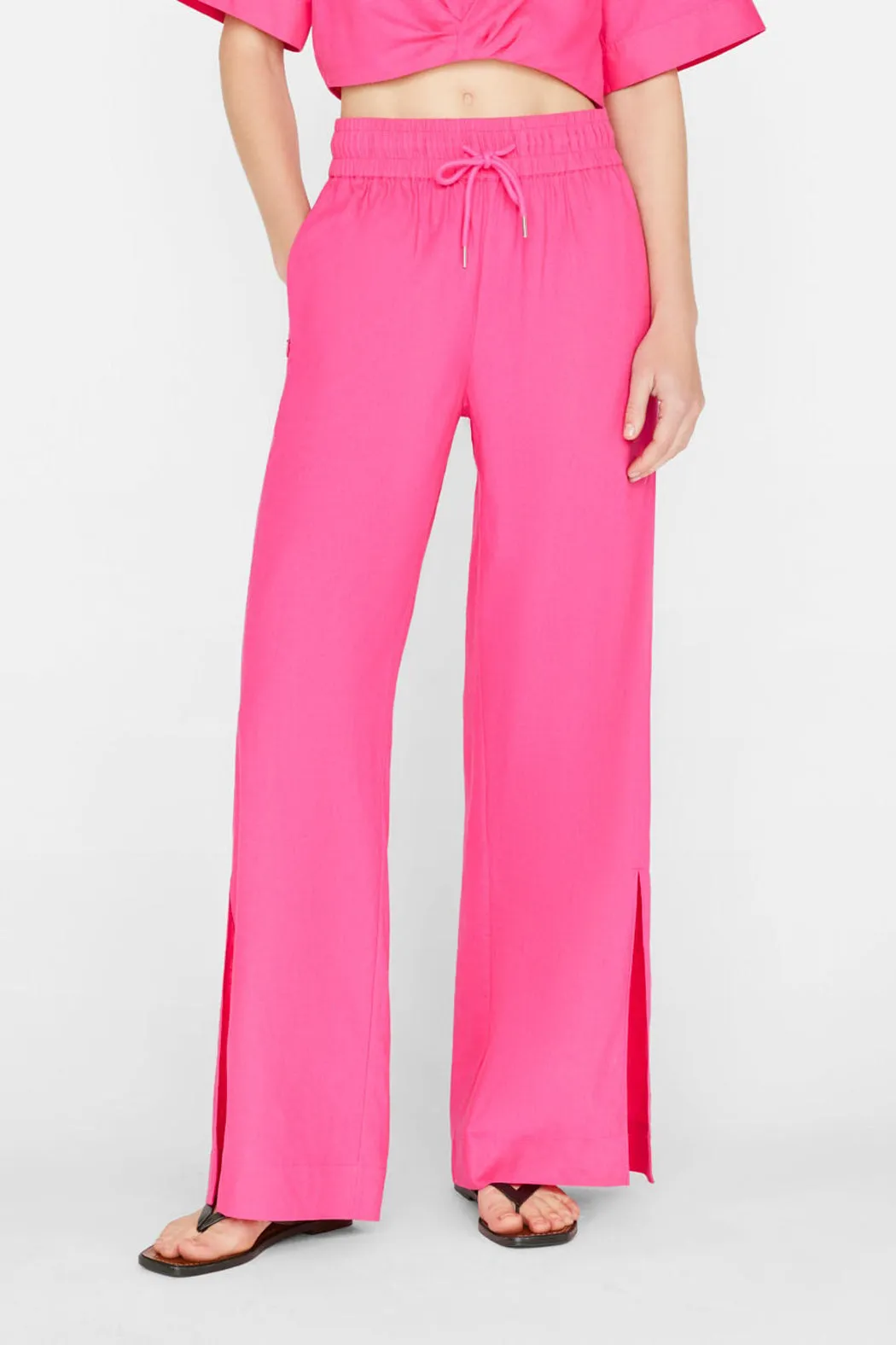 Frame - Drawstring Lounge Pant Flamingo