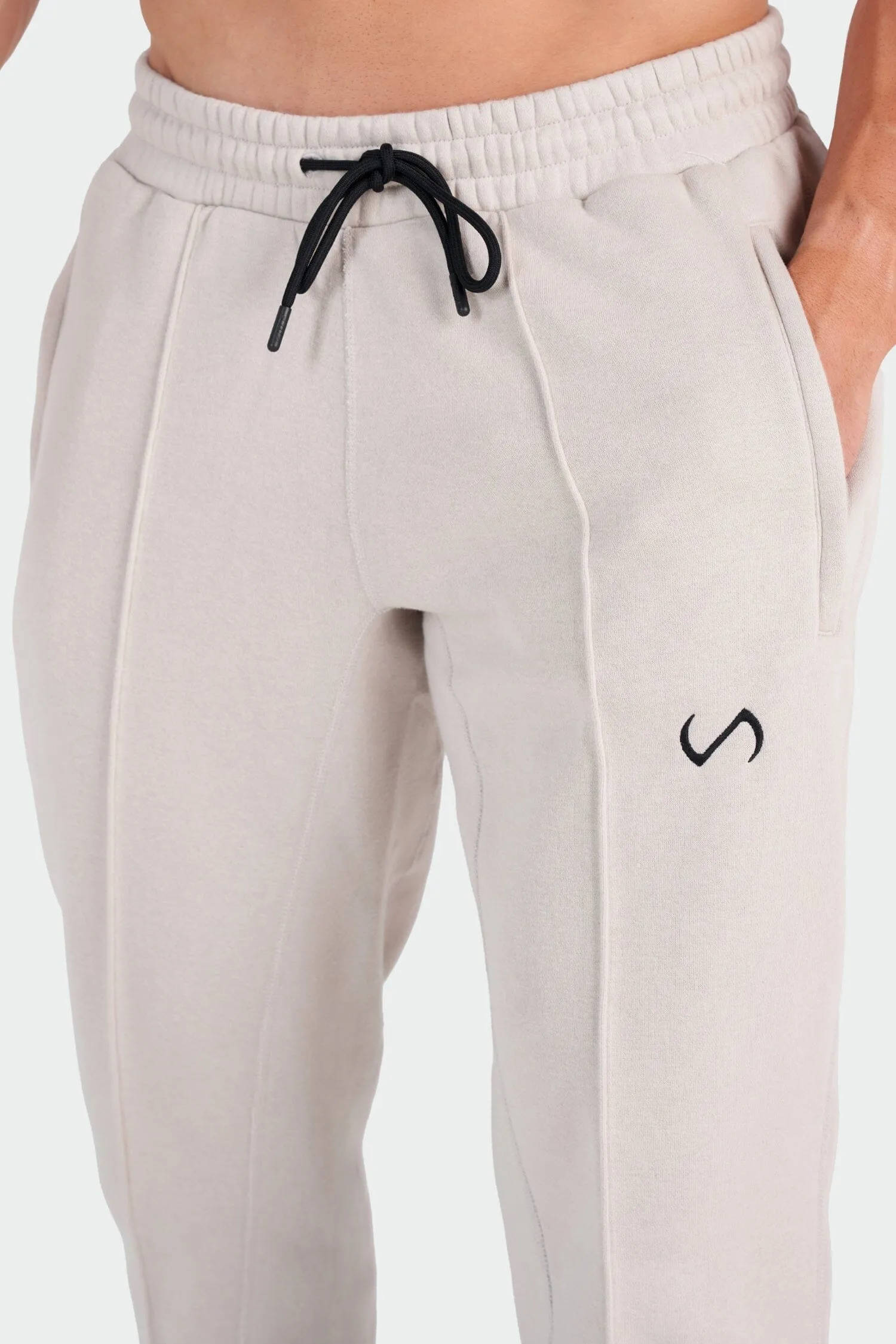 Front Seam Straight Leg Joggers