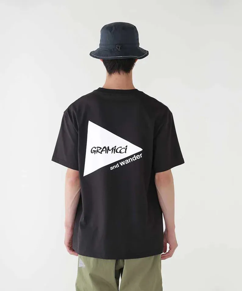 GRAMICCI x and wander Backprint Tee - Black