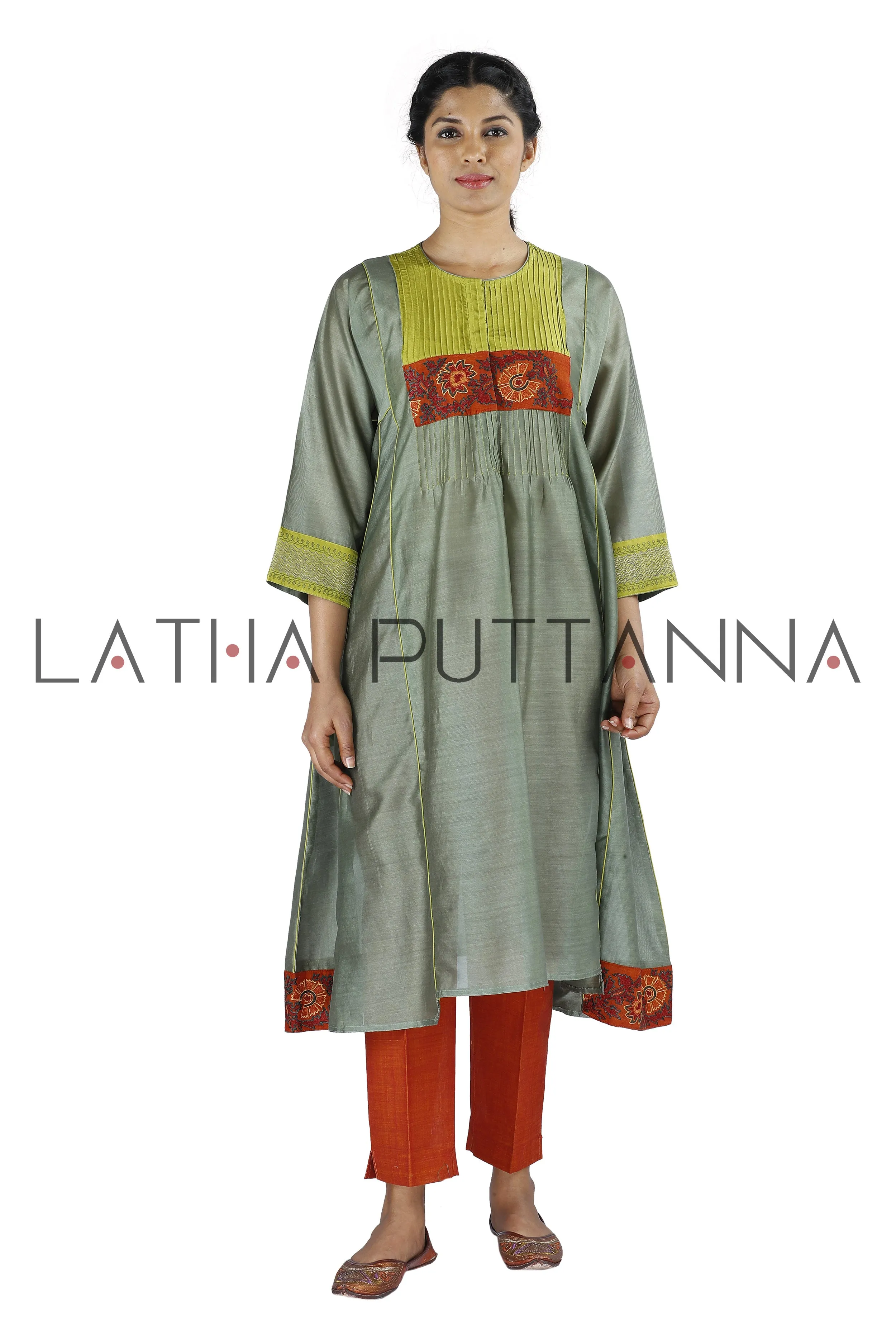 Green Salwar