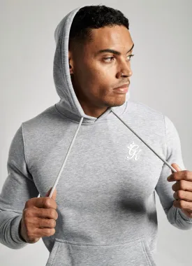 Gym King Basis Overhead Hoodie - Grey Marl