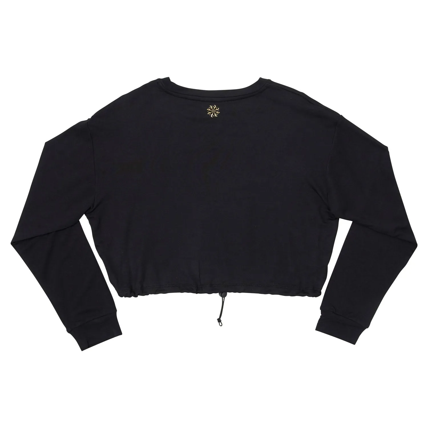 Justice: Drawstring Dance Pullover in Black