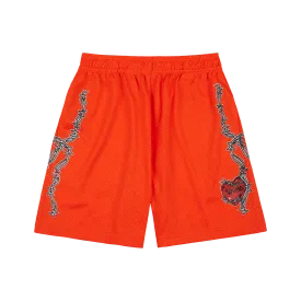 No Good Mesh Shorts - Orange