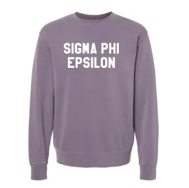 SigEp College Crewneck