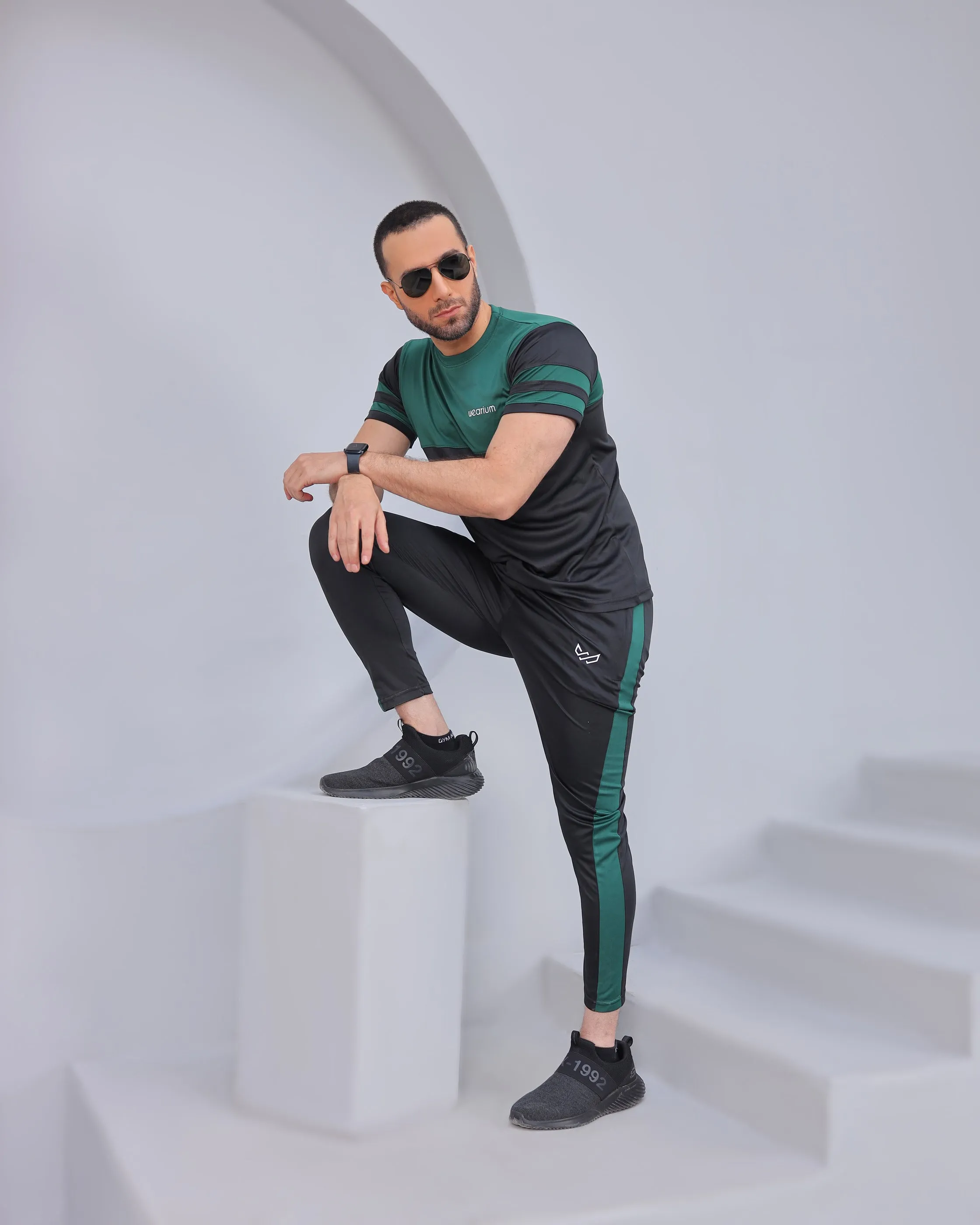 Sportenvy Green/Black Tracksuit