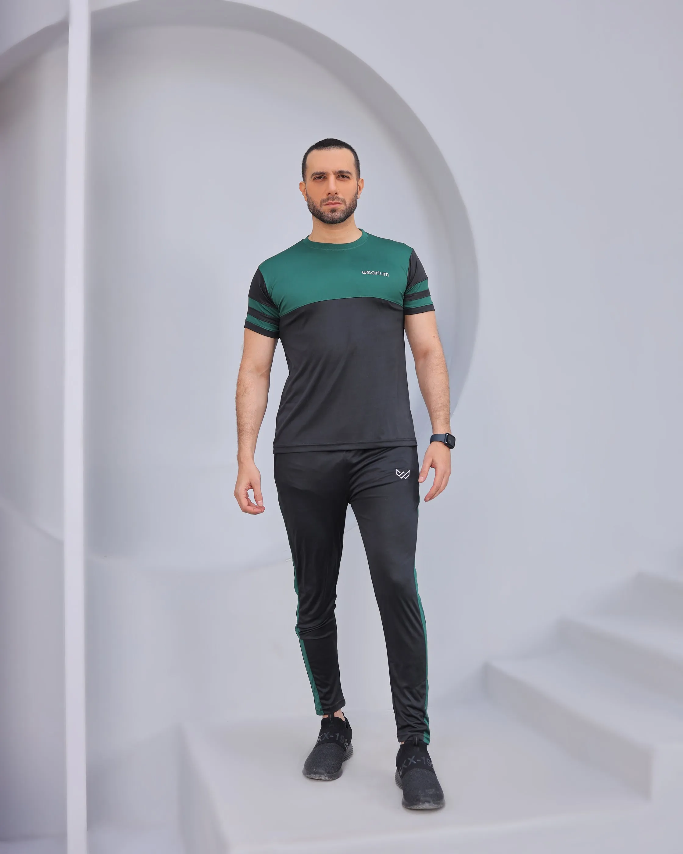 Sportenvy Green/Black Tracksuit