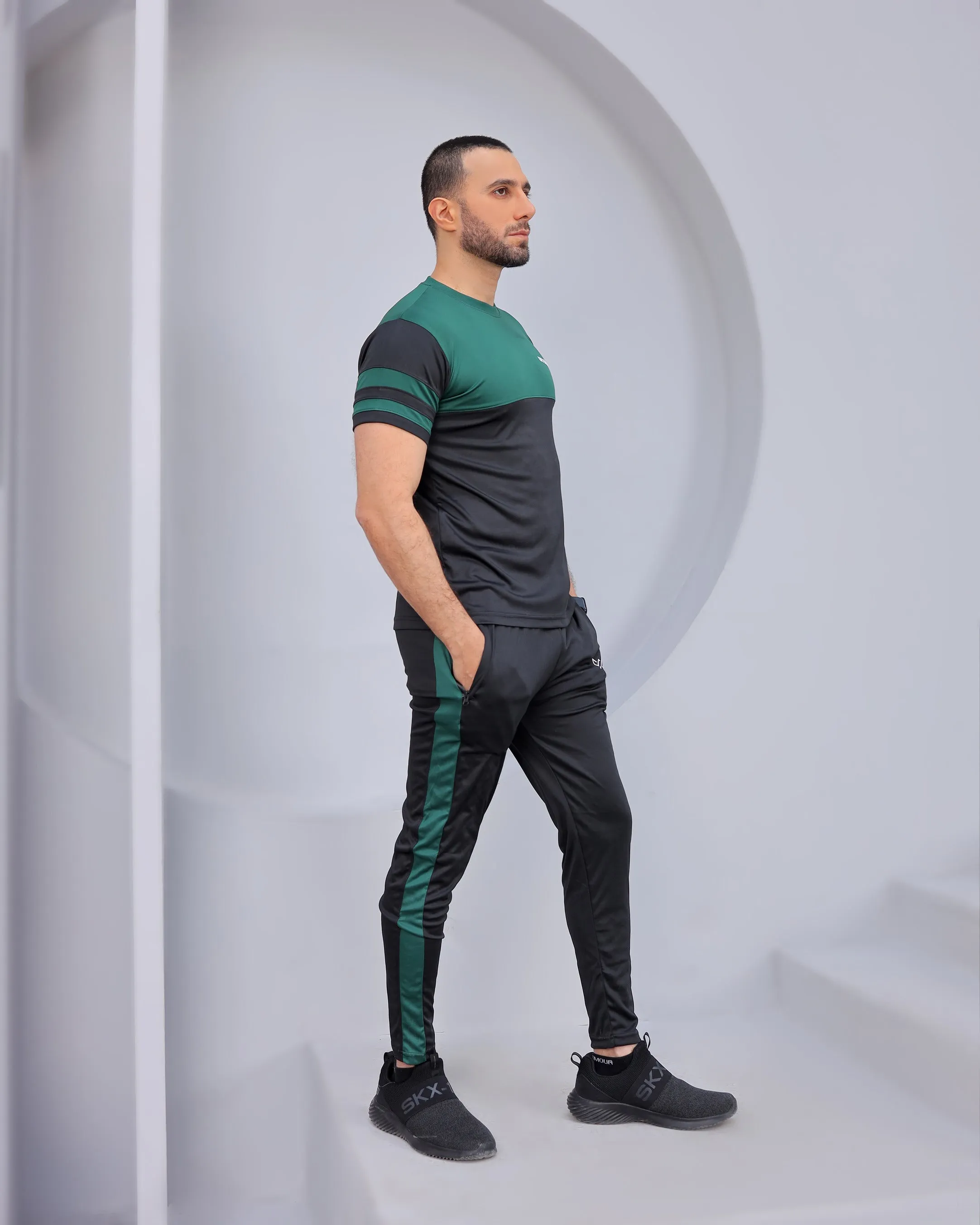 Sportenvy Green/Black Tracksuit