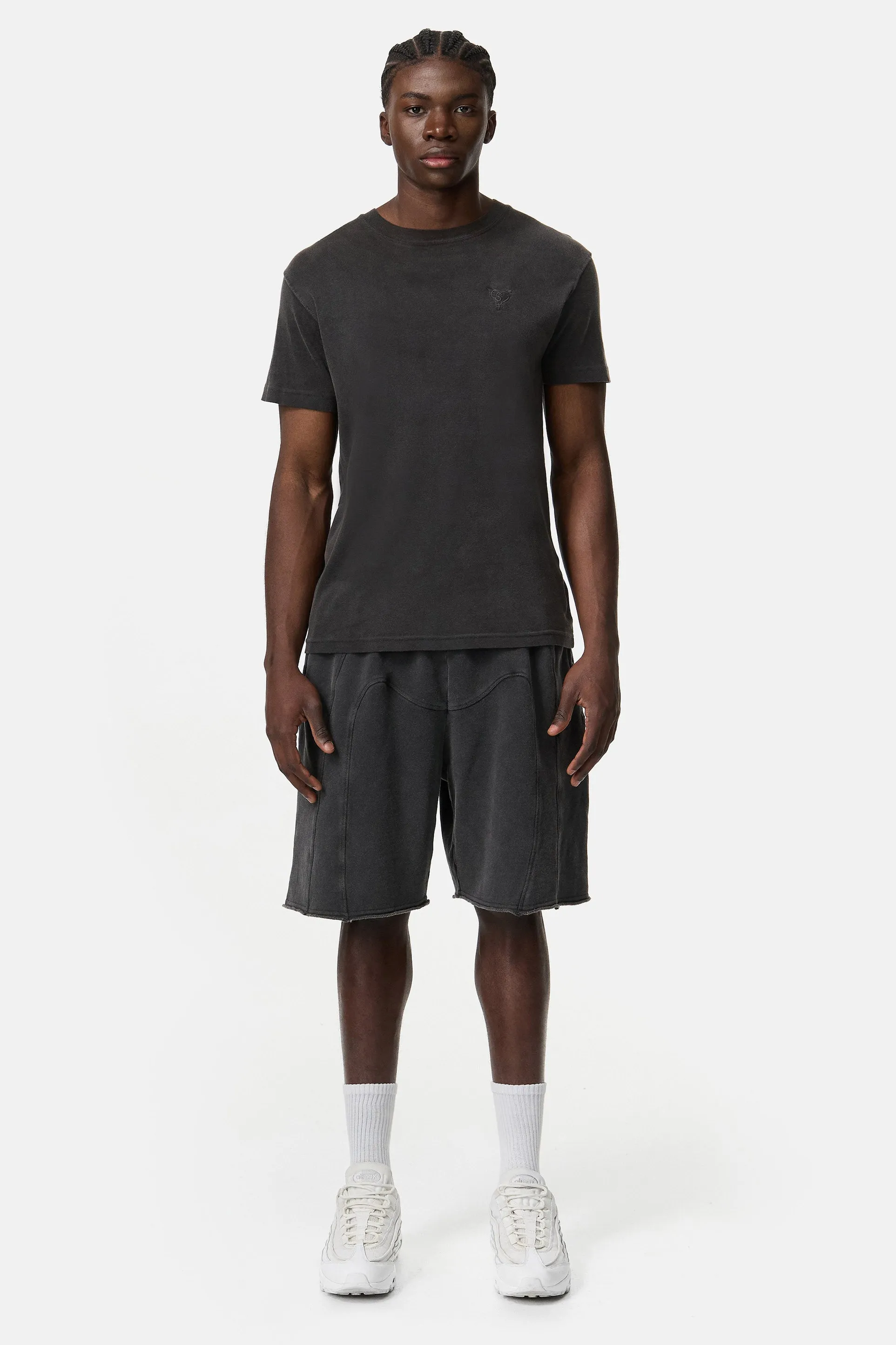 STACKS SLIM FIT TEE BLACK