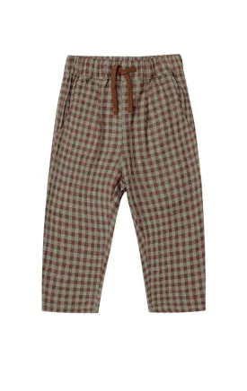 The Ethan Trouser by Rylee & Cru - Check - BABY