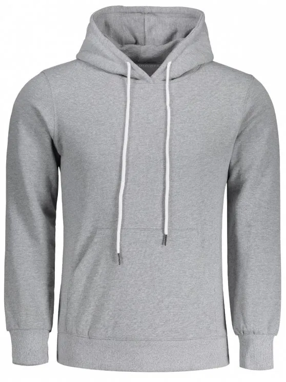 Trendy Mens Kangaroo Pocket Hoodie