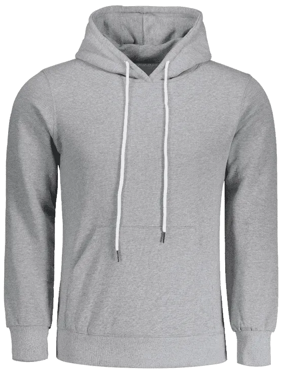 Trendy Mens Kangaroo Pocket Hoodie