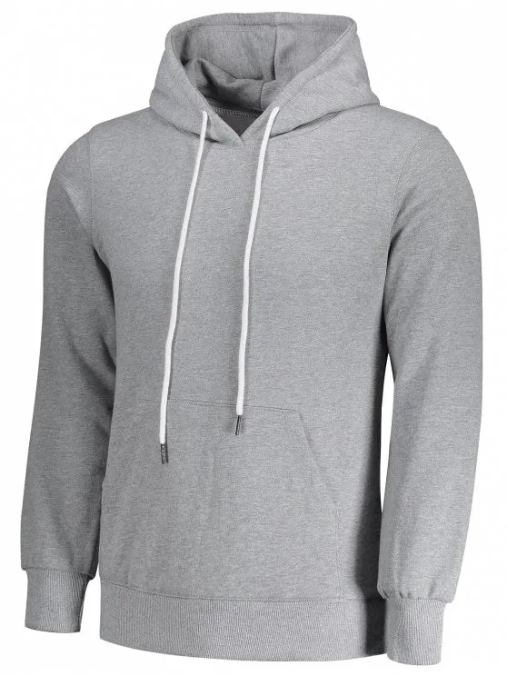 Trendy Mens Kangaroo Pocket Hoodie