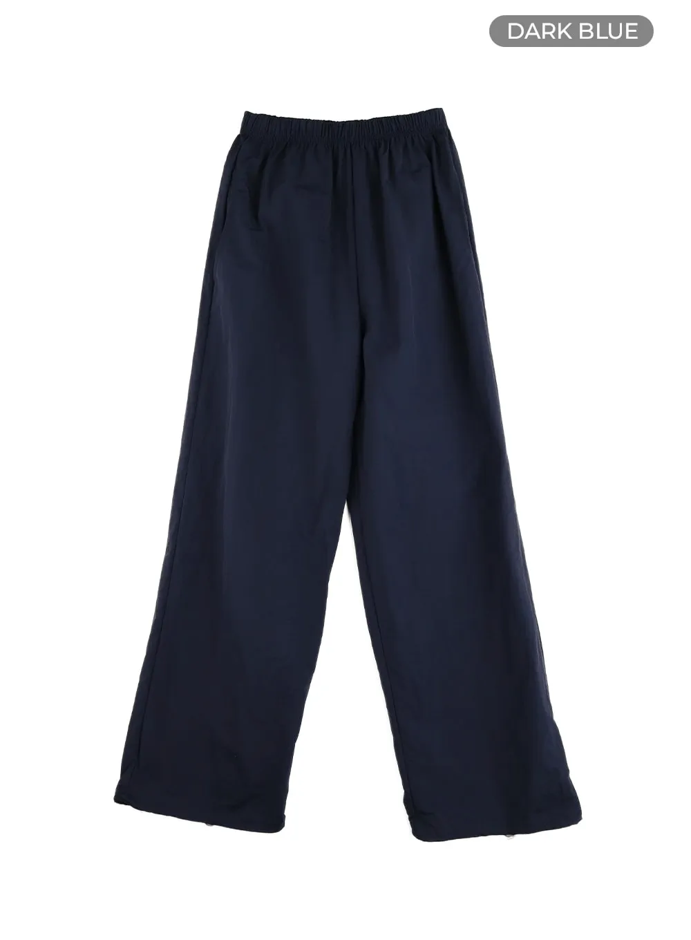 Wide Leg Drawstring Parachute Jogger Pants OM408